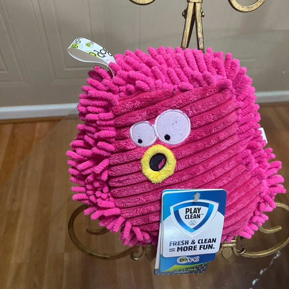 Brand New Dog Toy With Squeaker GoDog 9”